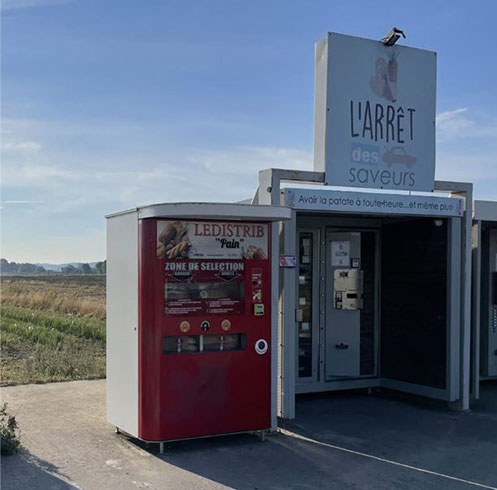 Point de vente automatique L'Arrêt des saveurs Cappelle-Brouck